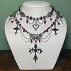 Gothic Vampire Choker Necklace