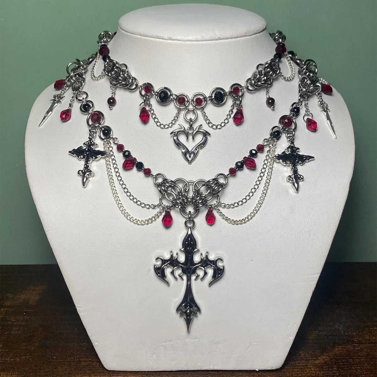 Gothic Vampire Choker Necklace