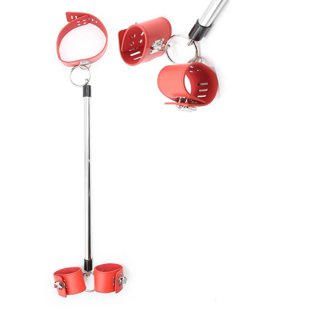 Sex Bondage Bar Spreader Toys BDSM Handcuffs SM Slave Leg Restraint Adjustable Handcuffs Open Thigh Bondage Gear 18 Sex Toy Kits