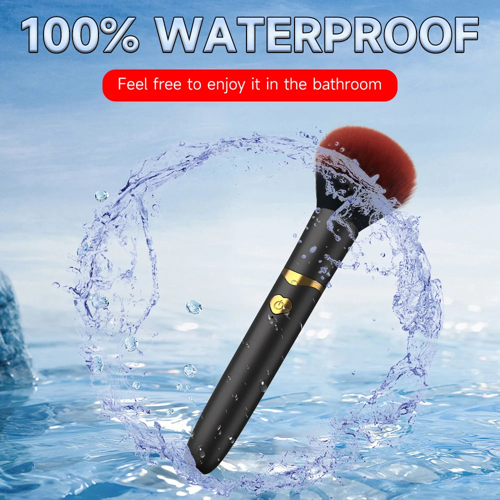 Makeup Brush G Spot Vibrator Sex Toy